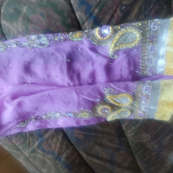 Indian Pakistani Party Dress (3-piece-set)- Preowned! - Picture 6 of 10